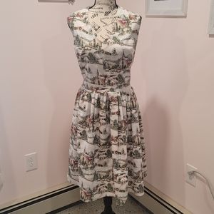 Vintage 50s style handmade dress